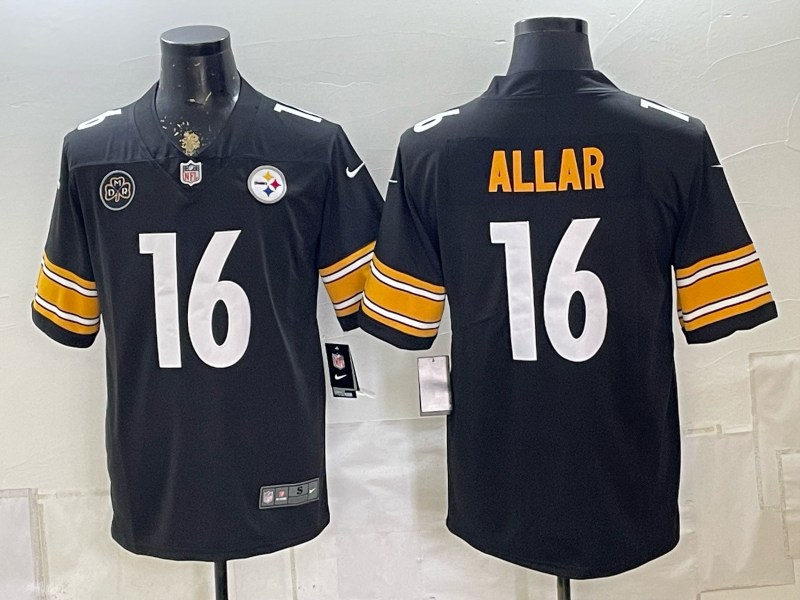 2026 Men Pittsburgh Steelers #16 Allar Black Limited Nike NFL Jersey 0826002